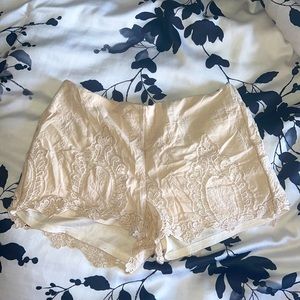 Lace shorts bought from Francesca’s